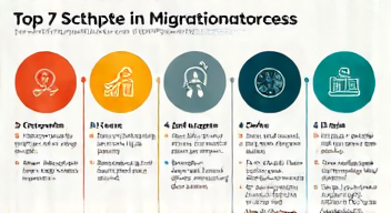 Das sind die Top 7 Schritte beim Migrationsprozess