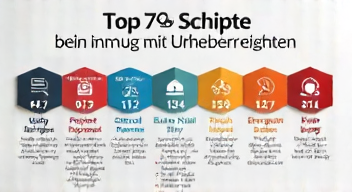 Das sind die Top 7 Schritte beim Umgang mit Urheberrechten