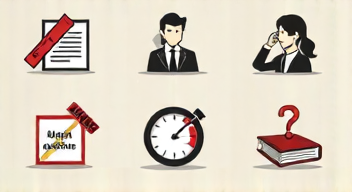 Die 6 häufigsten Fehler bei rechtlichen Fragen