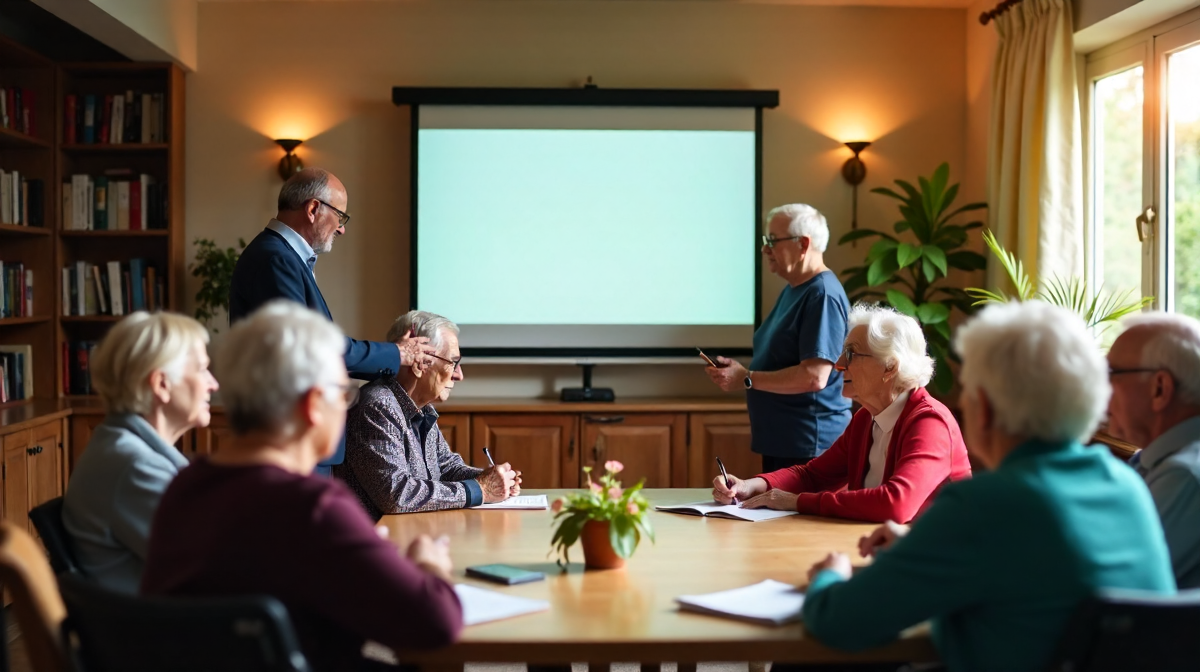 Die komplexen Facetten der öffentlichen Wiedergabe im Seniorenheim: Urheberrecht, Technologie, Gemeinschaft