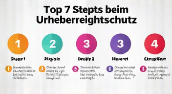 Das sind die Top 7 Schritte beim Urheberrechtsschutz