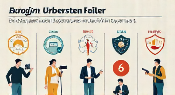 Die 6 häufigsten Fehler bei Urheberrechtsfragen