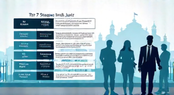 Das sind die Top 7 Schritte beim Zugang zur Justiz