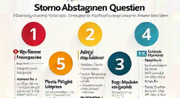 Die 5 meistgestellten Fragen (FAQ) zu Stornoabzügen