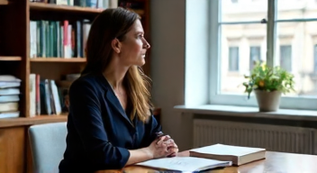 Ich bin Dr. Irmgard Hoffmann, Ethikerin (38 Jahre)