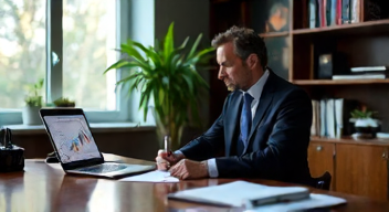 Ich bin Dr. Oliver Braun, Ökonom (46 Jahre)