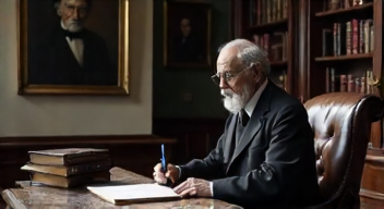 Ich bin Dr. Sigmund Freud, Psychoanalytiker (1856-1939)