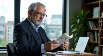 Ich bin Prof. Dr. Heinrich Becker, Ökonom (50 Jahre), und erläutere die wirtschaftlichen Konsequenzen (7/10)