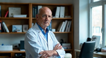 Ich bin Prof. Dr. Klaus Schneider, Mediziner (45 Jahre)