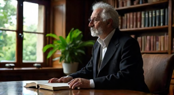 Ich bin Prof. Dr. Max Hegel, Philosoph (50 Jahre)